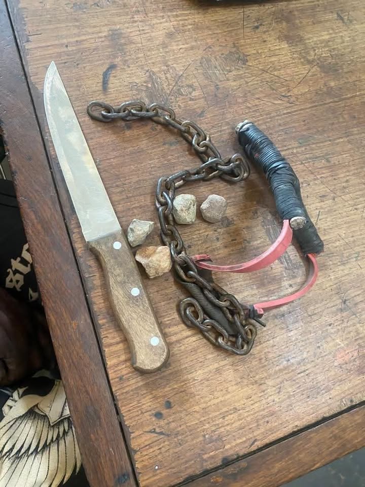 KITWE POLICE ARREST MAN OVER POSSESSION OF OFFENSIVE WEAPONS