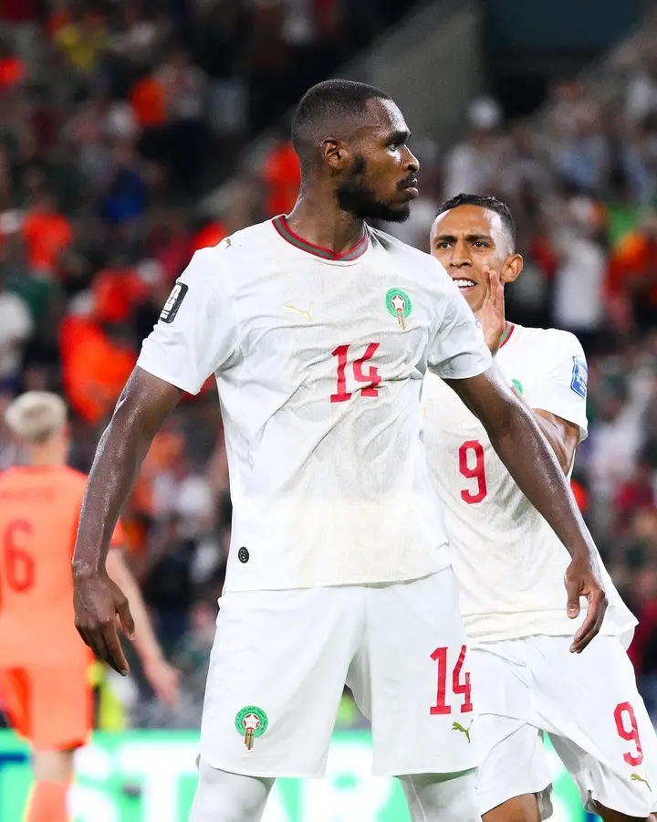 Morocco’s saviour ISSA DIOP was born in France to a Senegalese father and a Moroccan mother