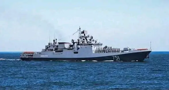 UKRAINE HITS ADMIRAL ESSEN—A RUSSIAN KALIBR MISSILE CARRIER