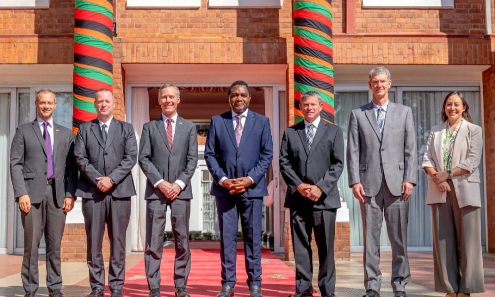 Hichilema says Zambia-U.S. ties shifting toward economic cooperation