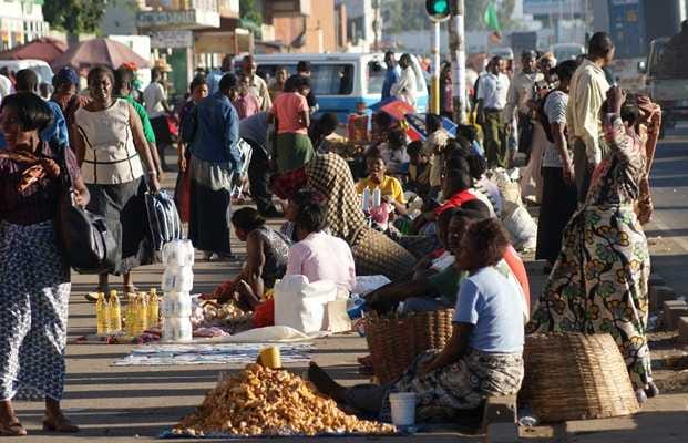 Street vending returns to full force in LSK CBD after Parliament closure