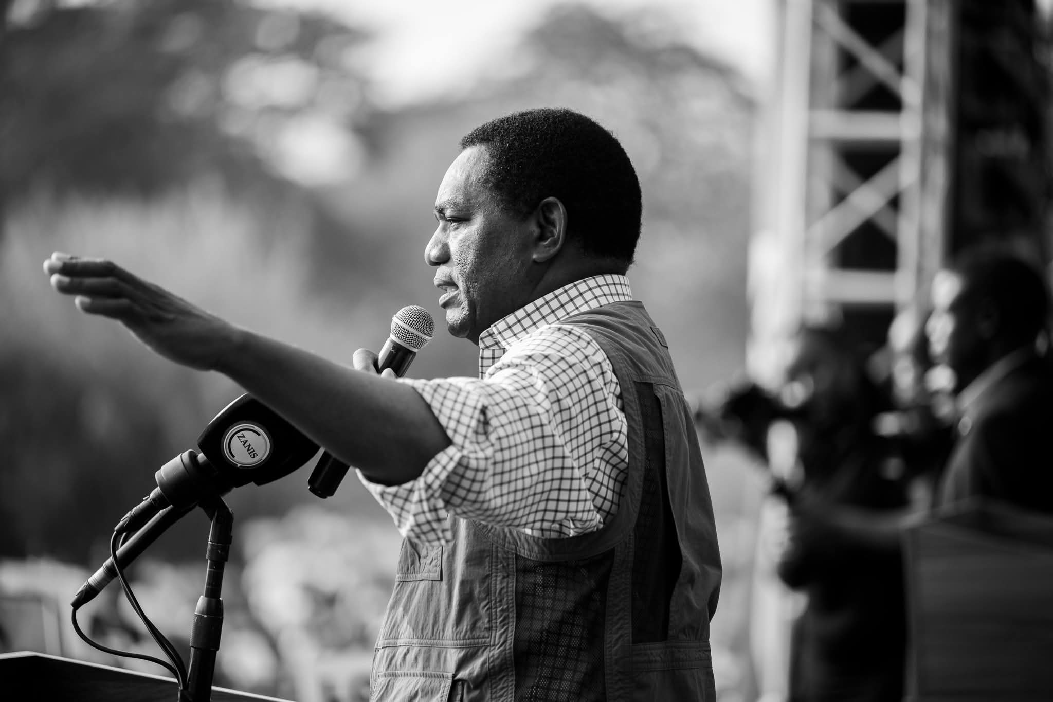 President Hichilema calls for calm as Zambia awaits election results