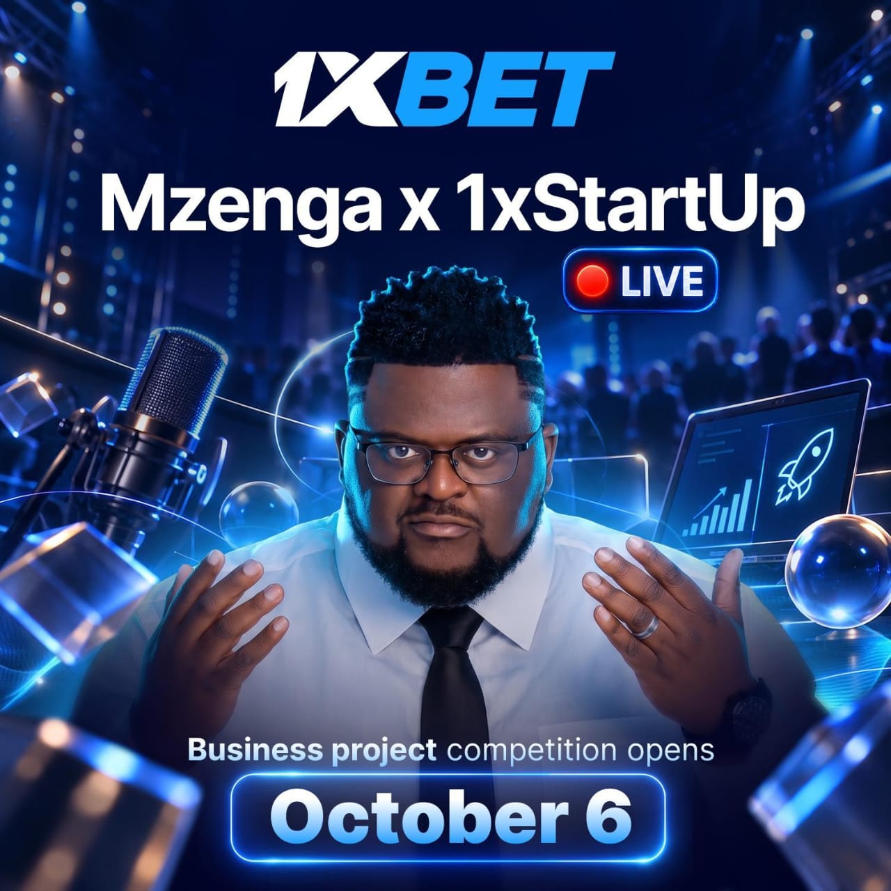 Mzenga and 1xStartUp Go Live: Turning Ideas Into Business in Zambia On October 2 at 15:00, Mzenga Emmanuel Mwale will join