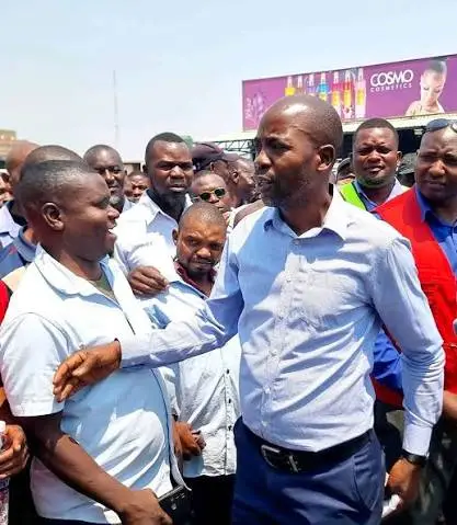 Nicolas Banda “FATHER” and drivers donate toiletries to conductors