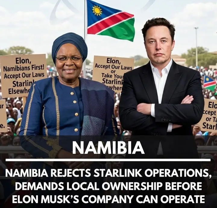 Namibia Rejects Starlink Operations, Demands Local Ownership Before Elon Musk’s Company Can Operate