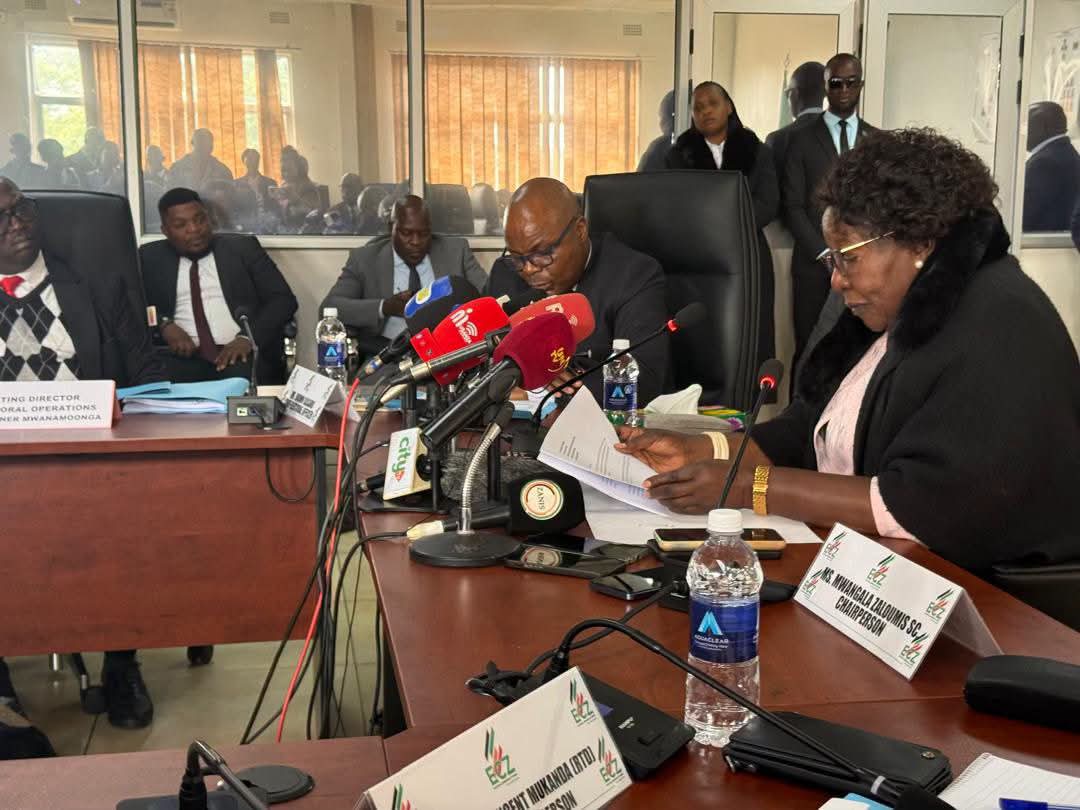 ECZ urges peaceful 2026 campaigns