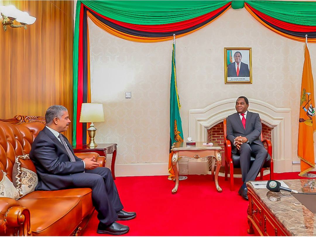 PRESIDENT HICHILEMA PRAISES UAE-ZAMBIA INVESTMENT PARTNERSHIP GROWTH