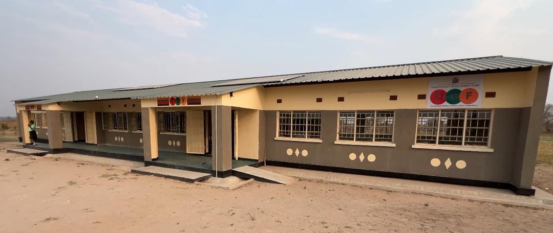 Mpunga Community in Zambezi West receives new classroom blocks