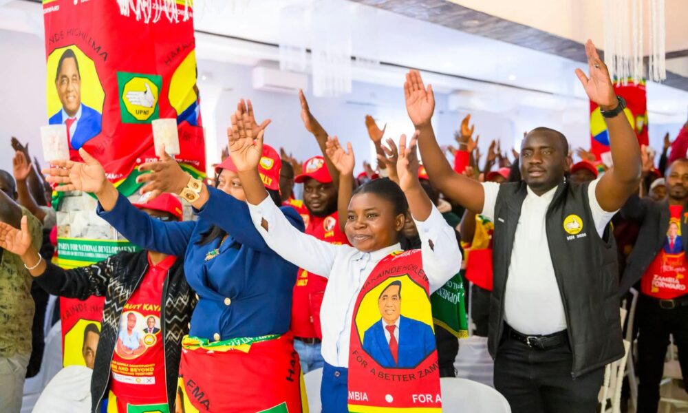 HH Urges UPND in Luapula to Unite Ahead of August 13 Polls