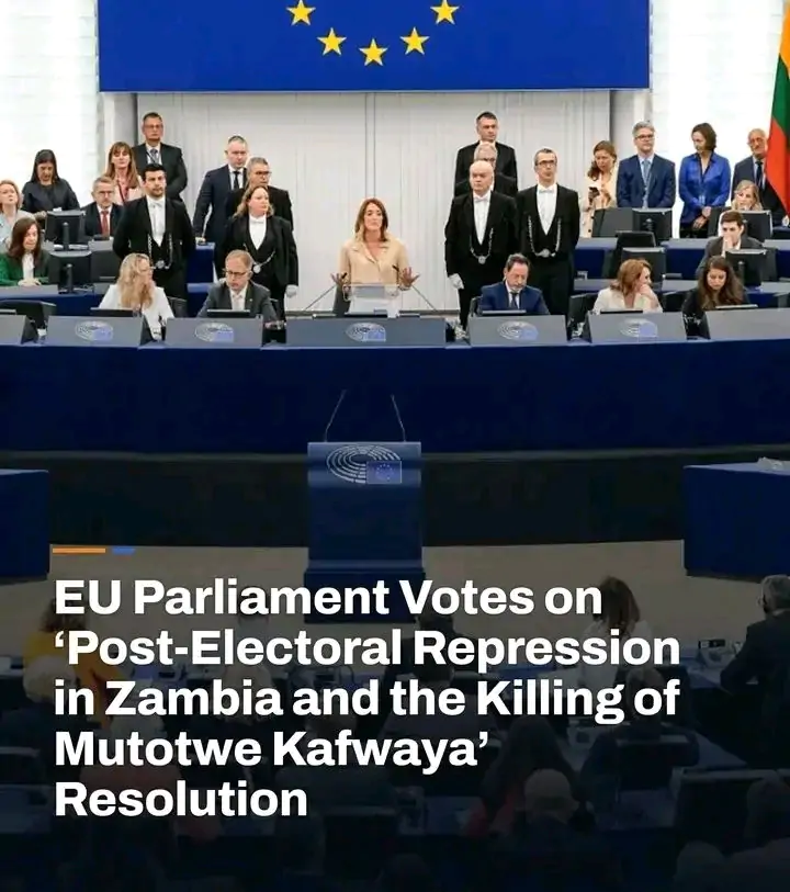 European Parliament demands independent Kafwaya probe, presses Zambia over post-election arrests