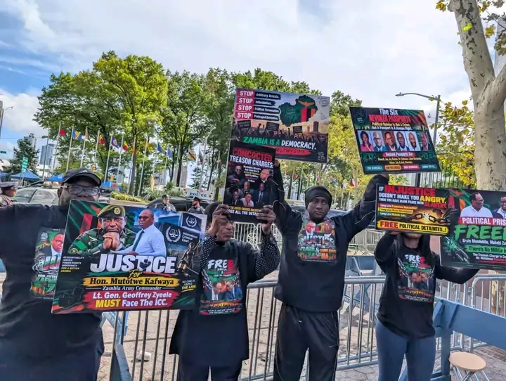 PICTURES: Justice for Mutotwe Kafwaya Protest Goes to the UN