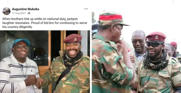 Yes former special forces soldier Jackson Mutyoka is My kid brother – Augustine Mukoka