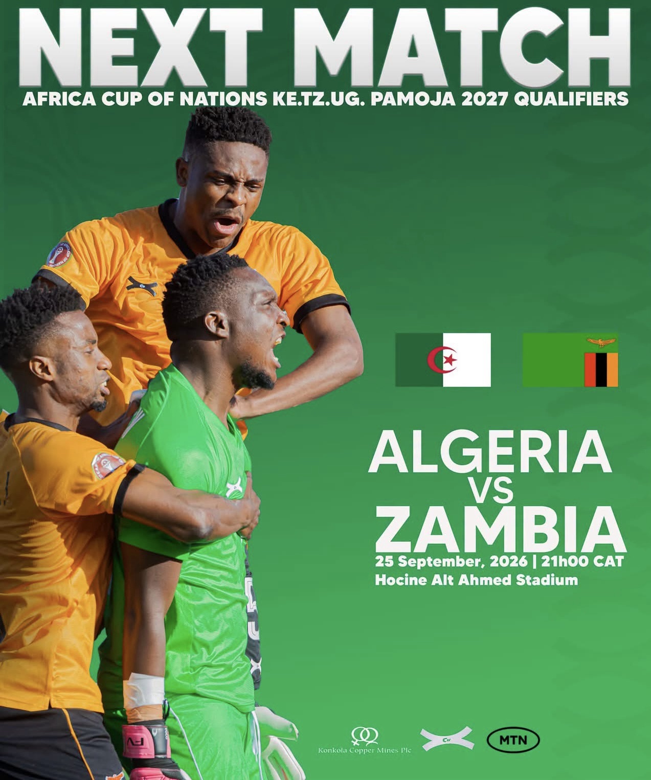 Football analysts tip Chipolopolo on forthcoming AFCON qualifier match