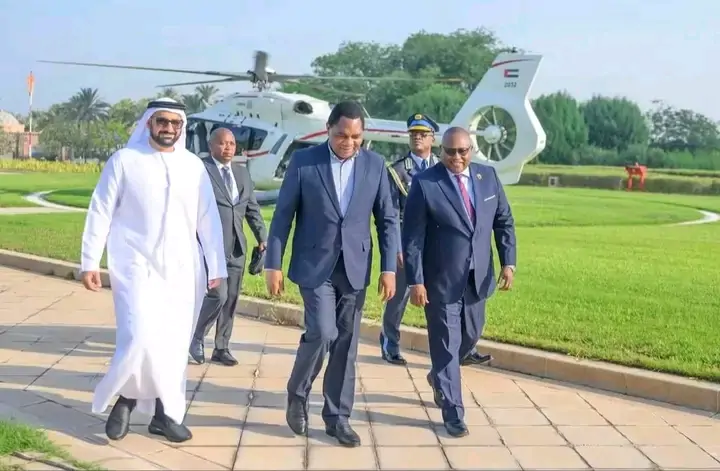 PRESIDENT HICHILEMA SAYS HE HAS ARRIVED IN ABU DHABI FOR WORKING VISIT