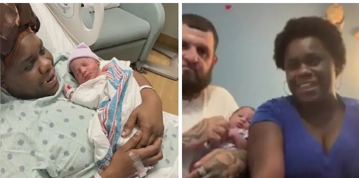 33-year-old who didn’t know she was pregnant gives birth