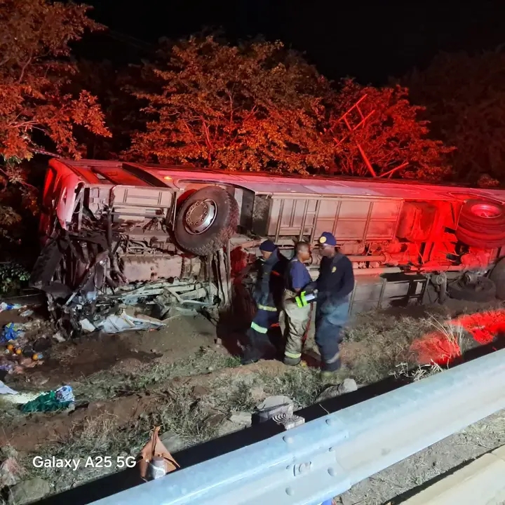Repatriation Bus carrying Malawian nationals has been involved in an accident leaving one person dead and several others injured
