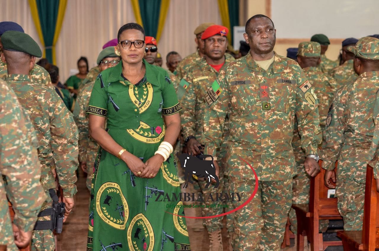 Zambia Army Holds Thanksgiving Service After Election Security Duties