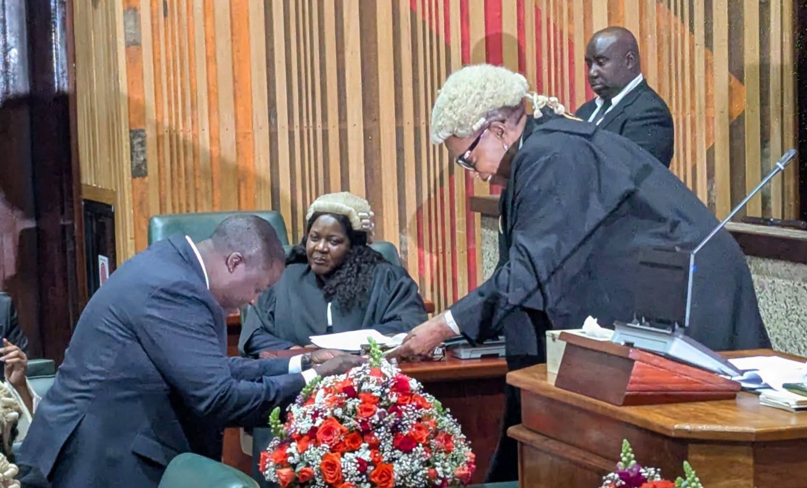Kakubo sworn in as Kapiri Mposhi West MP