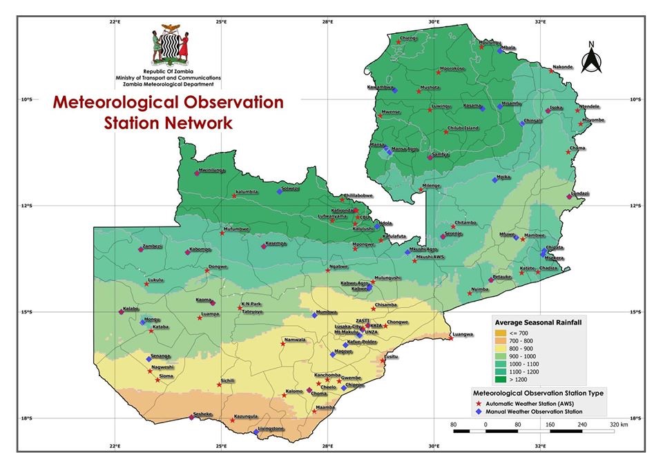 ZMD forecasts isolated rains