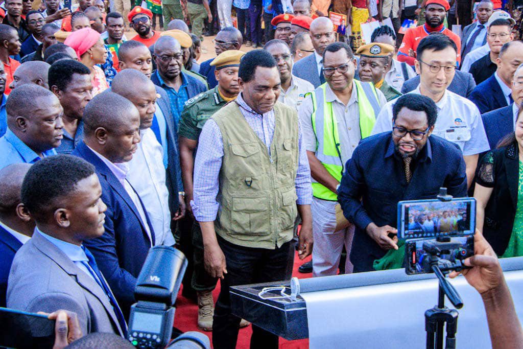 Zambia : President Hichilema Dates Northwestern Province