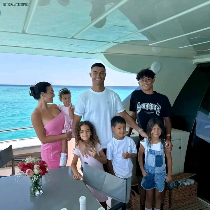 Cristiano Ronaldo’s wife Georgina Rodríguez adopts his three older children