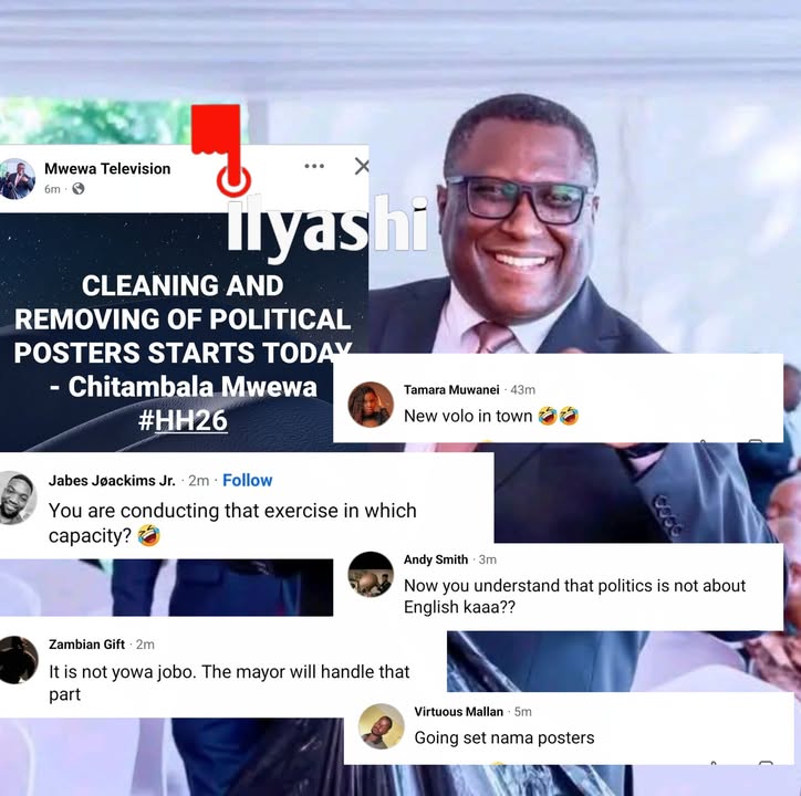 Zambians go ADDA on Chitambala Mwewa!