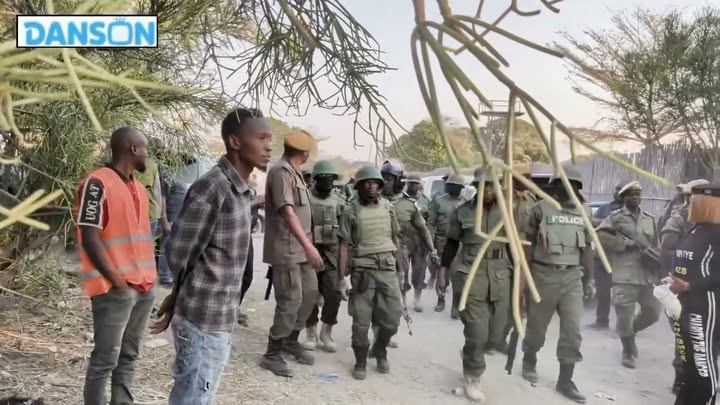 How Police in Western Province dispersed Brian Mundubile's Rally