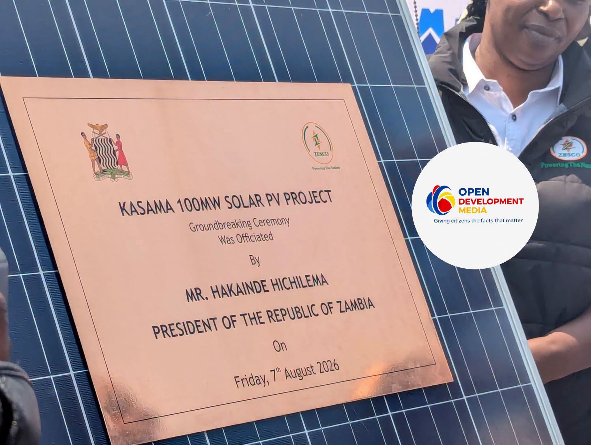 Zambia : Government Invests US$84.2 Million In Kasama Solar