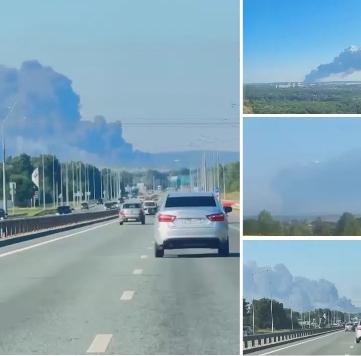 Ukraine Strikes Saratov Oil Refinery, Engels Air Base and Russian Fuel Facilities