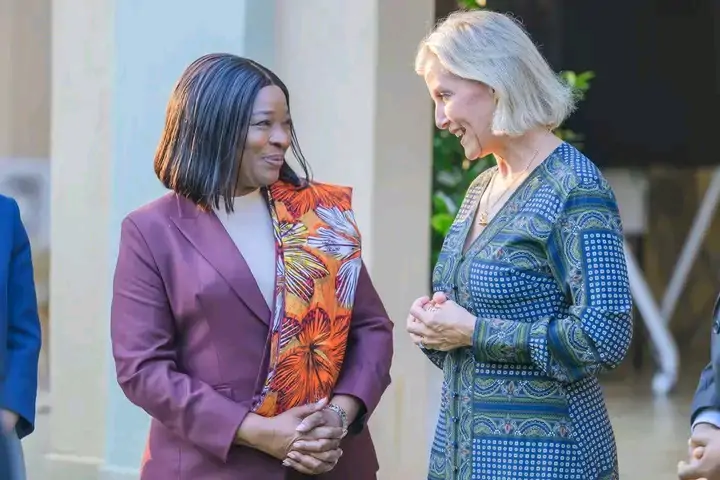 FIRST LADY MUTINTA HICHILEMA RECEIVES DUCHESS OF EDINBURGH