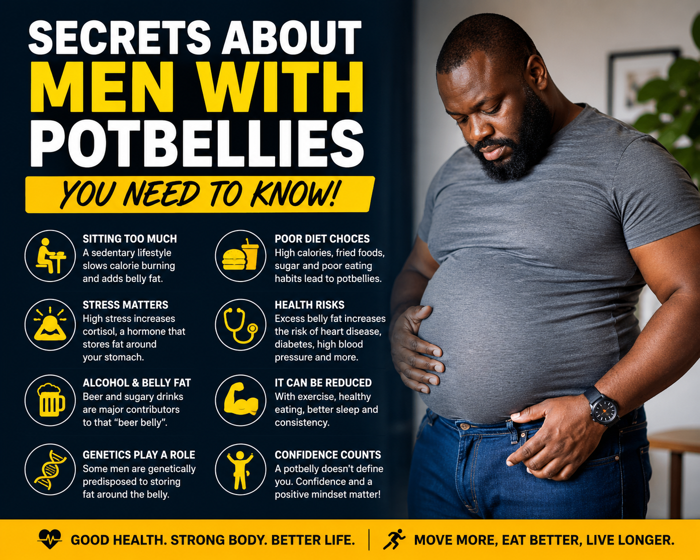 Secrets About Men With Potbellies You Need to Know
