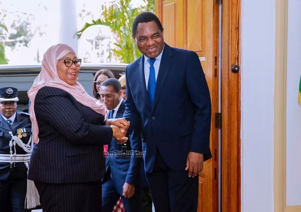 Tanzania President Samia Suluhu has arrived to attend the inauguration ceremony of President Hakainde Hichilema.