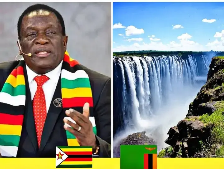 Zimbabwe’s President Emmerson Mnangagwa says Victoria Falls is Zimbabwe’s alone not Zambia’s.