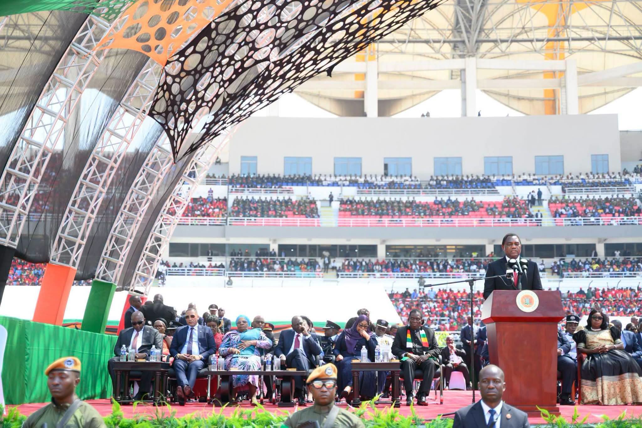Hichilema pledges to remain “servant President” for all Zambians