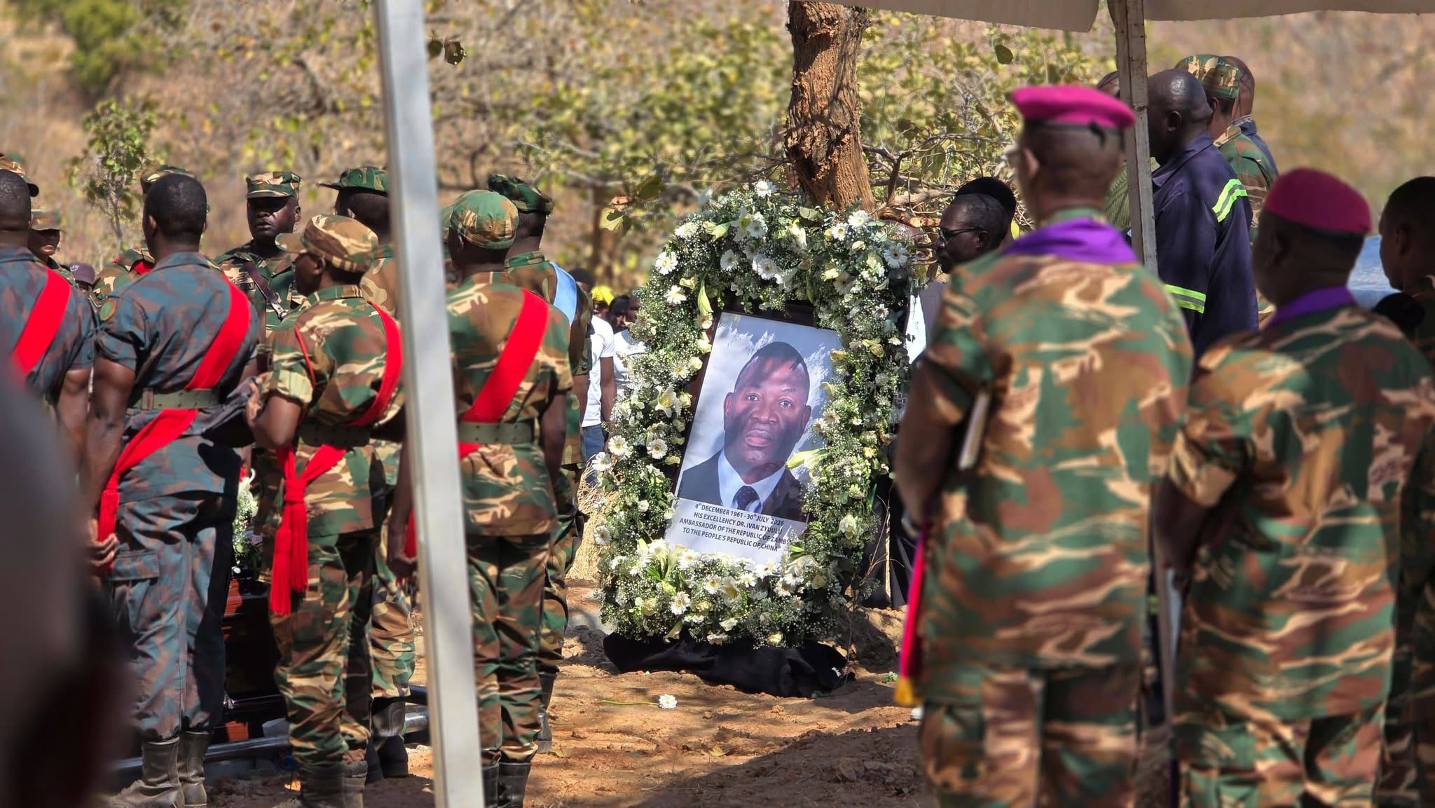 Zambia : Late Ambassador Zyuulu Interred