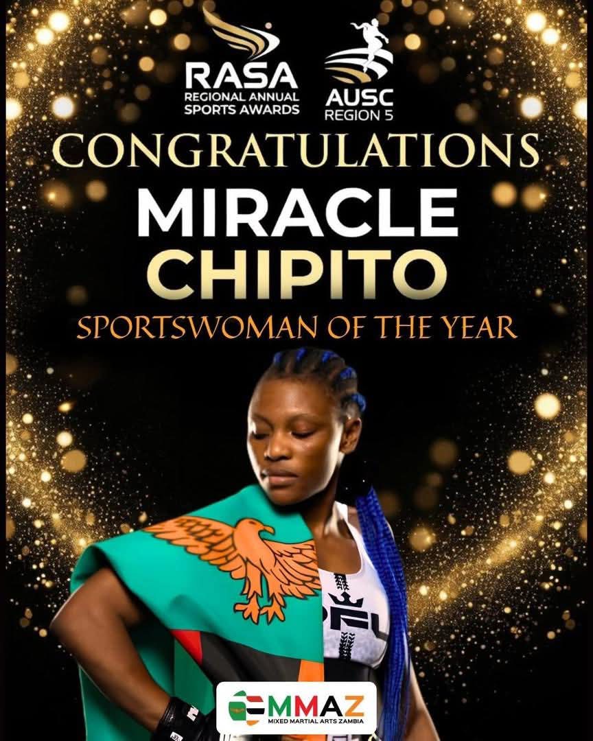 Chipito wins regional Sportswoman of the Year