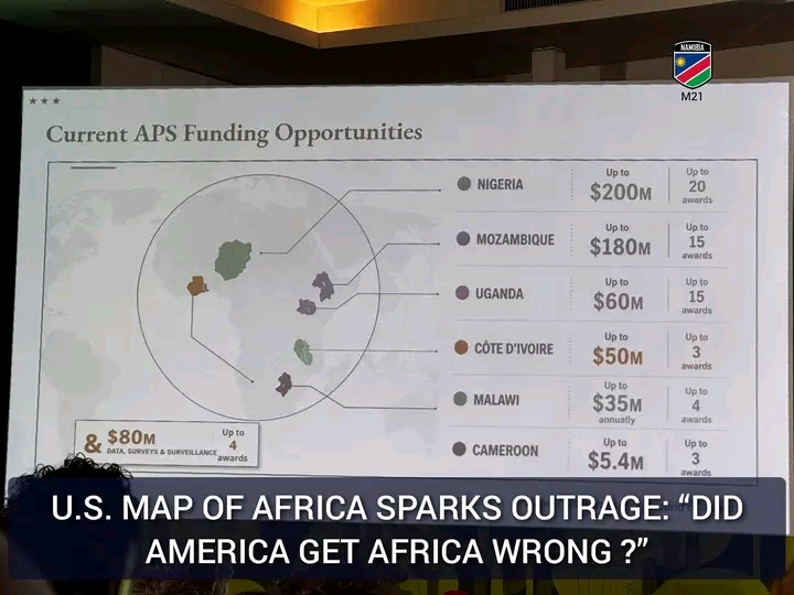 CONTROVERSY ERUPTS OVER U.S. GOVERNMENT’S MAP OF AFRICA