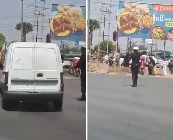 MOTORIST FLEES AFTER DISOBEYING POLICE ORDER DURING PRESIDENT HAKAINDE HICHILEMA’S MOTORCADE MOVEMENT, INVESTIGATIONS UNDERWAY