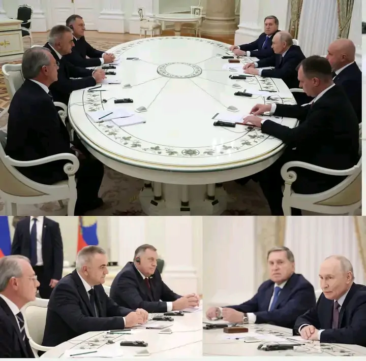 Putin Meets Serbian Leaders in Moscow