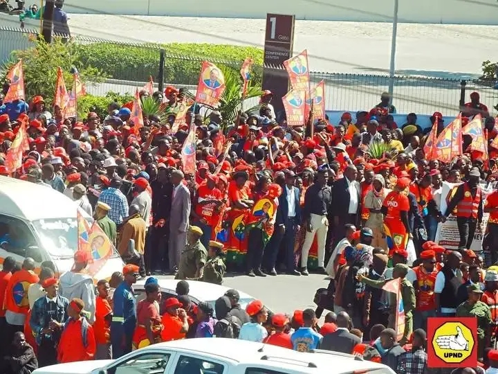 Sea of Red Engulfs Mulungushi as Hichilema’s Nomination Hour Draws Near