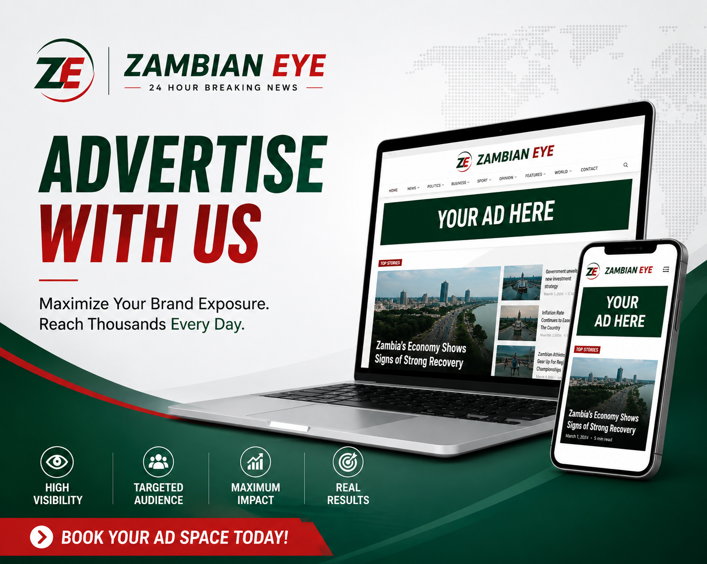 Advertise with Zambian Eye
