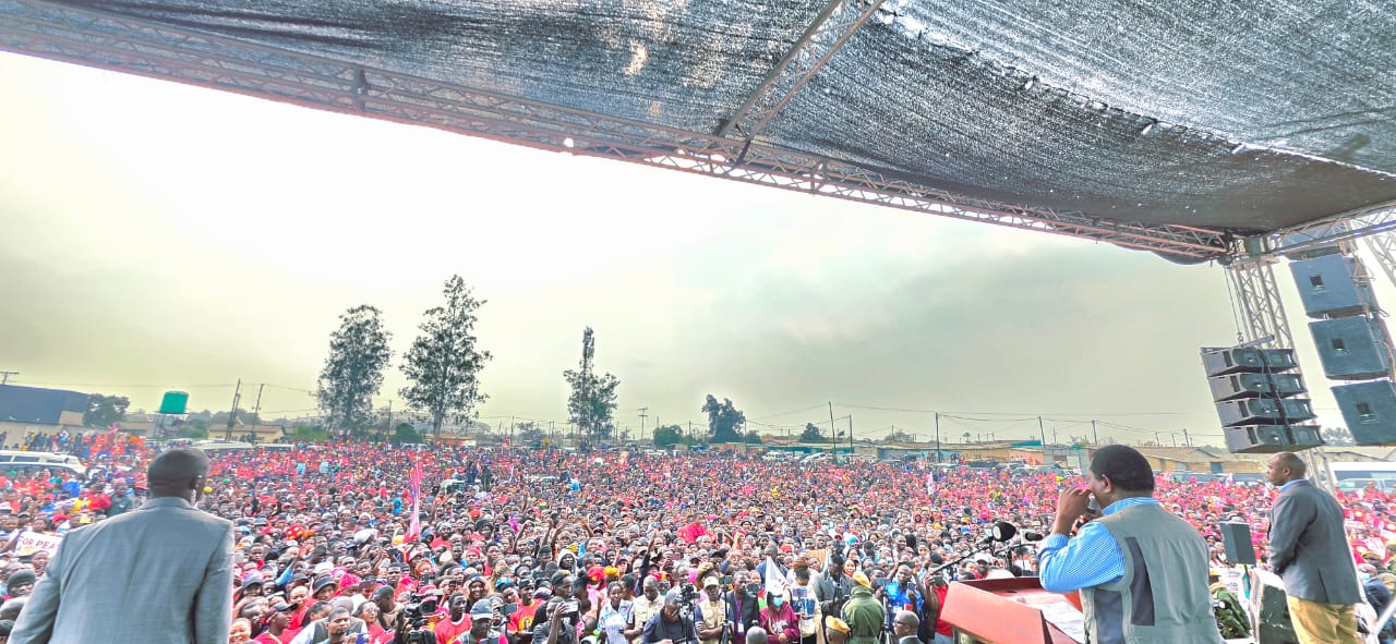 Hichilema urges Mandevu voters to back UPND in Thursday election