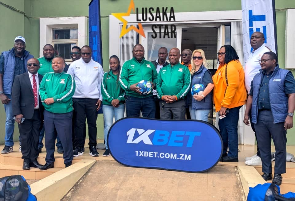 1XBET donates K120,000 to FAZ