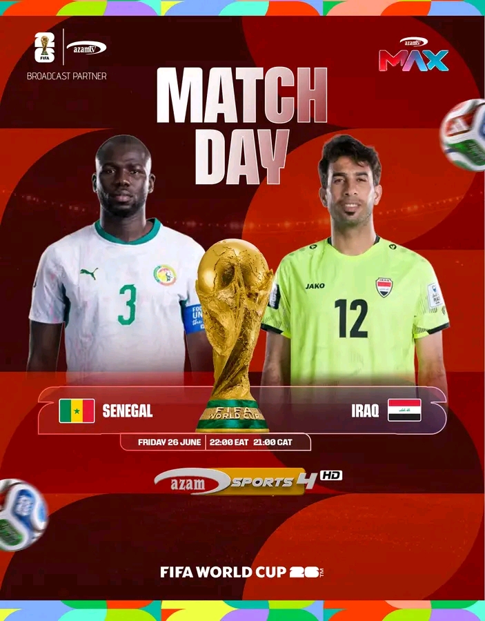 FIFA WORLD CUP 2026: Senegal face Iraq with no room for error