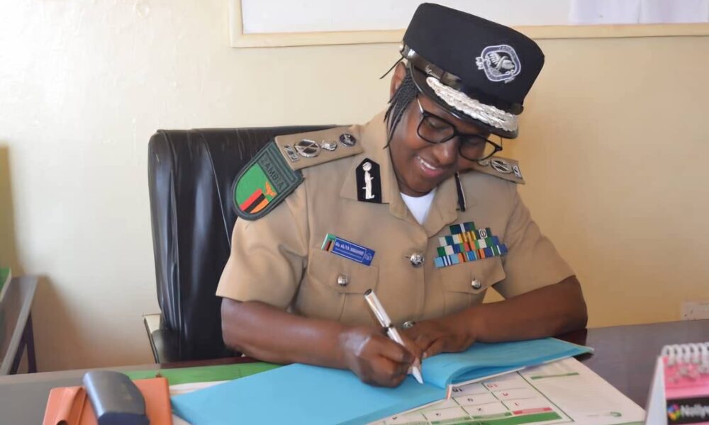 Former Zambia police deputy inspector general Alita Mbahwe dies