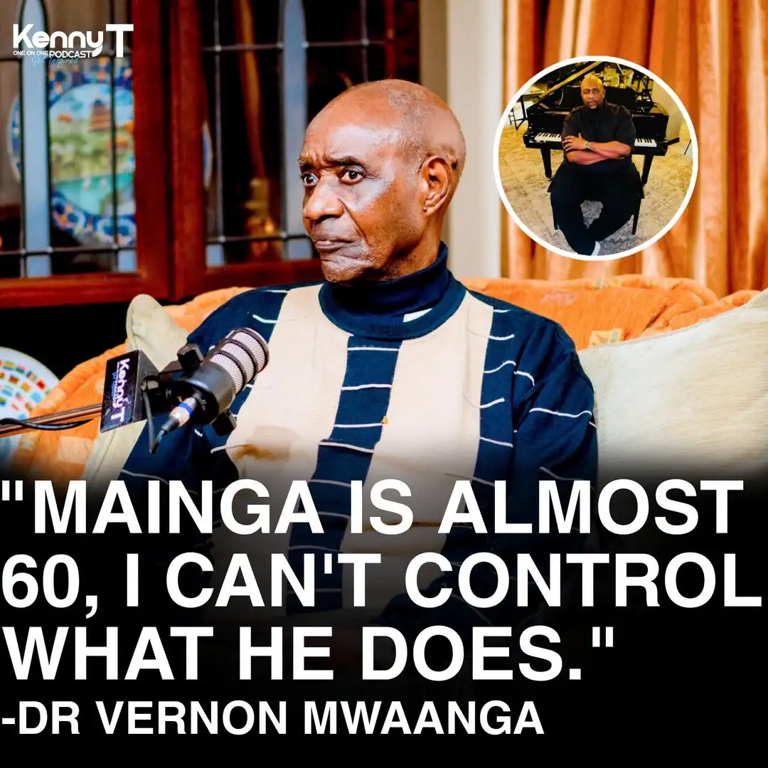 Dr Vernon Mwaanga Says He Cannot Control 59-Year-Old Son Mainga Mwaanga