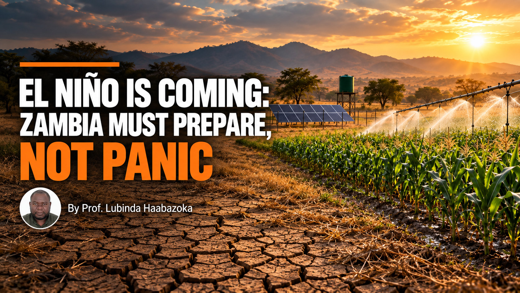 El Niño Is Coming: Zambia Must Prepare, Not Panic – Prof. Lubinda Haabazoka