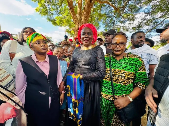 UPND YOUTHS AND WOMEN THROW THEIR WEIGHT BEHIND FORMER LUSAKA DEPUTY MAYOR KETTY NANYANGWE