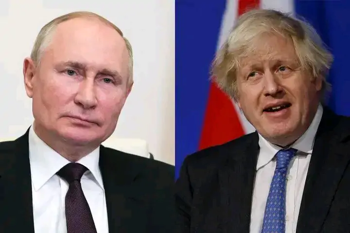RUSSIAN DRONE STRIKE NEAR BORIS JOHNSON’S TRAIN