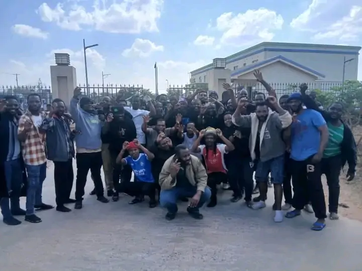 PHOTOS:TONSE PAMODZI ALLIANCE MEMBERS RELEASED FROM POLICE DETENTION